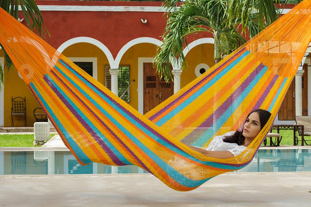 Hammock King Size Cotton Hammock In Alegra