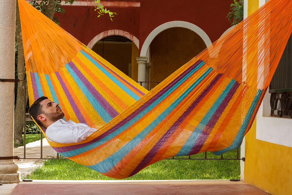 Hammock King Size Cotton Hammock In Alegra