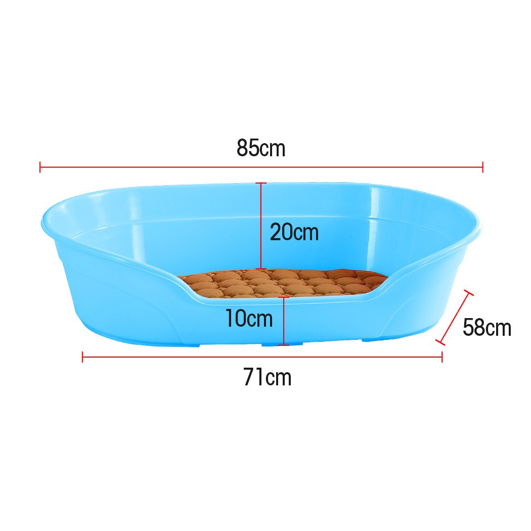 Pet Products Large 85cm Plastic Pet Bed with Ventilation Holes