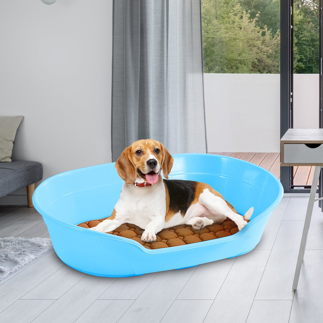 Pet Products Large 85cm Plastic Pet Bed with Ventilation Holes