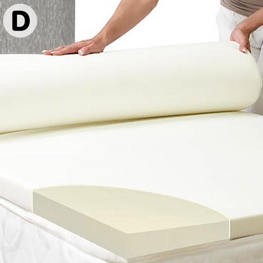 Laura Hill High Density Mattress foam Topper 5cm - Double