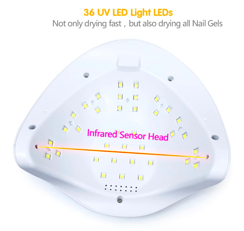 LED Nail Lamp with 36 Leds