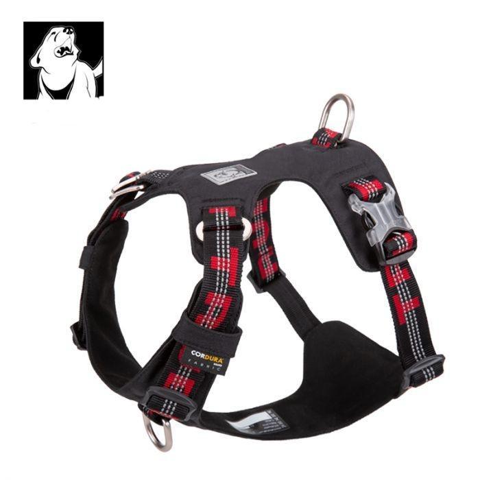 S Lightweight 3M reflective Harness Black