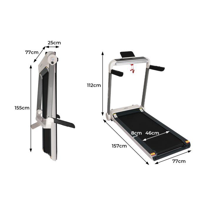 Lightweight portable Electric Treadmill Home Gym Exercise Fitness Machine