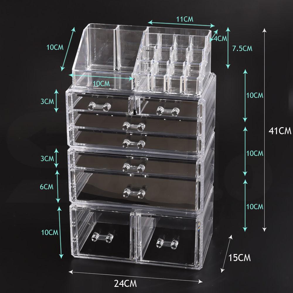 Beauty Products Makeup Organizer Storage Jewellery Box Acrylic