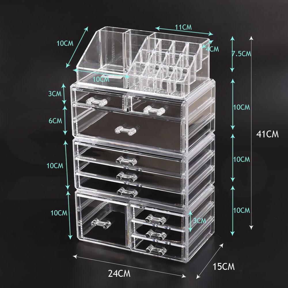 Beauty Products Makeup Organizer Storage Jewellery Box Acrylic