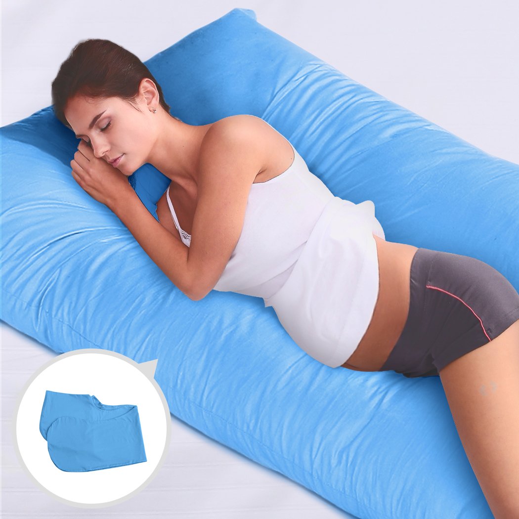 bedding Maternity Pregnancy Pillow Cases Nursing Sleeping Body Support Feeding Boyfriend