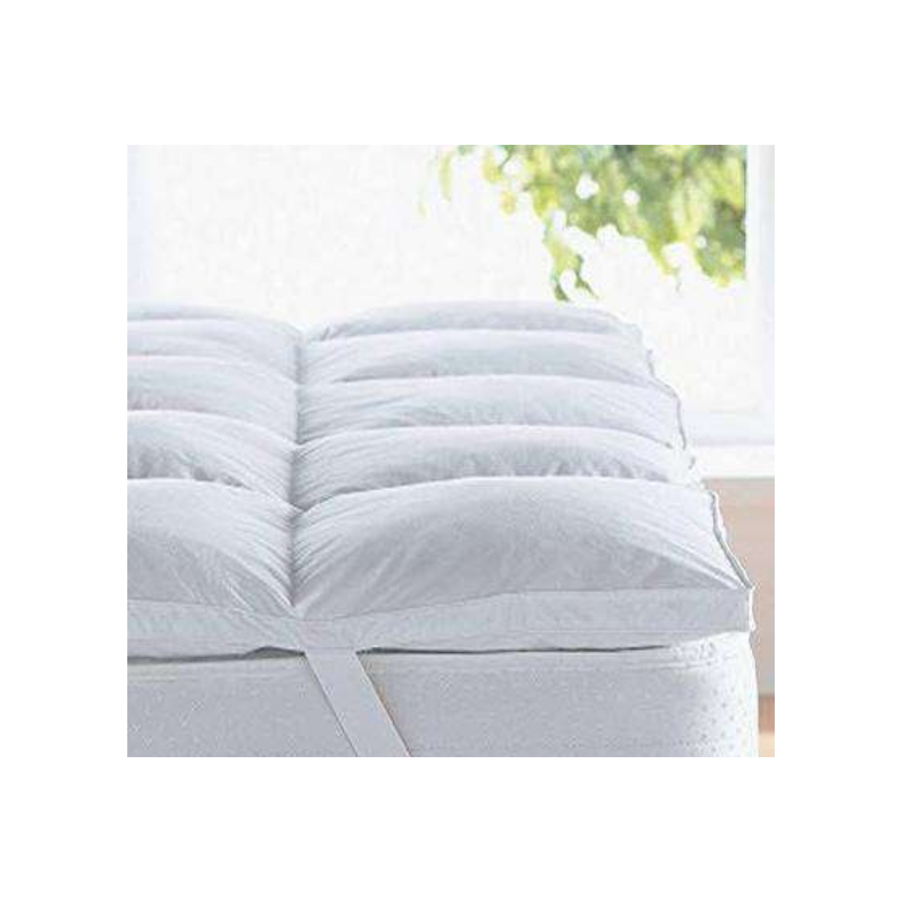 bedding Miracle Plush Mattress Topper - Goose Queen