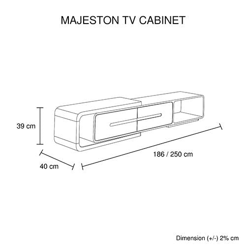 Living Room Modern Stylish TV Cabinet White Colour