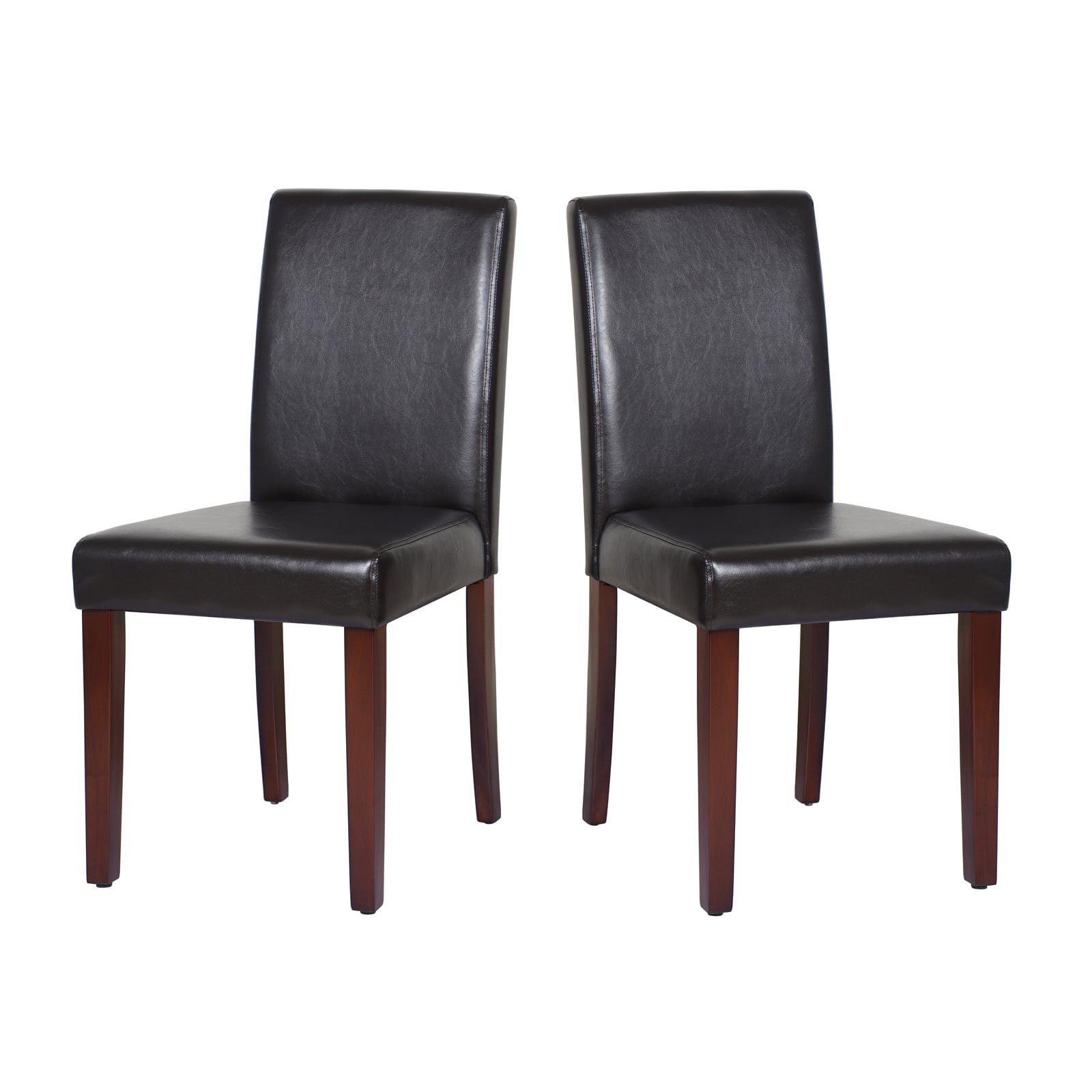 Montina Wooden Dining Chairs Brown 2x