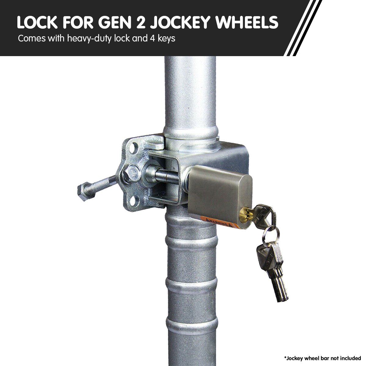 toolaccessories Mounting bracket and lock for gen2 jockey wheel