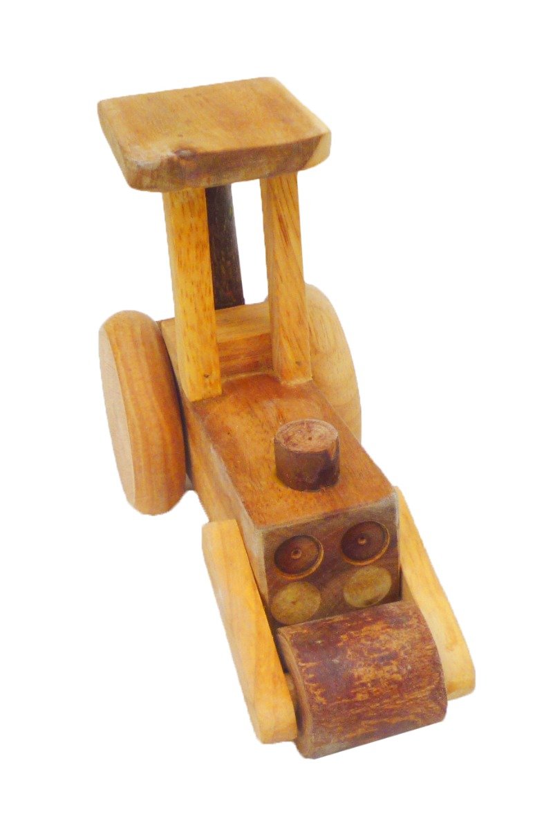 Toys Natural timber stream roller