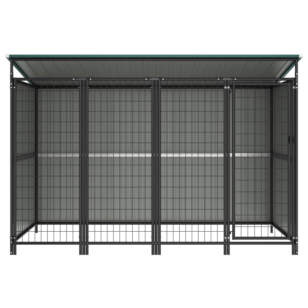 Outdoor Dog Kennel 253x133x163 cm