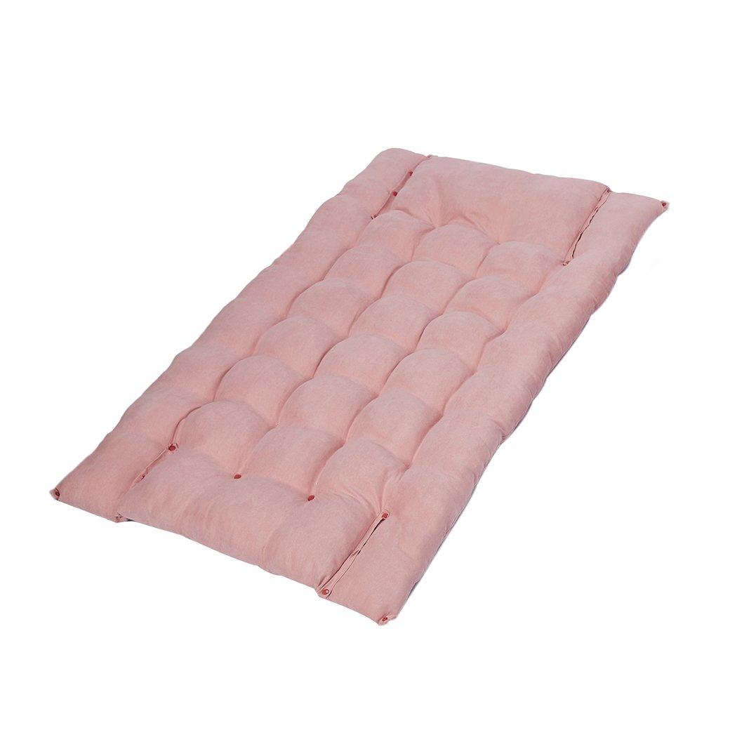 Pet Bed Pet Bed 2 Way Use Dog Cat Soft Warm Calming Mat Pink XL