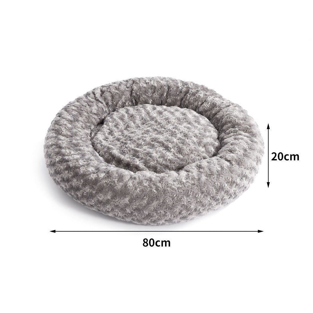 pet products Pet Bed Dog Cat Nest Calming Donut Sleeping Mat Xl