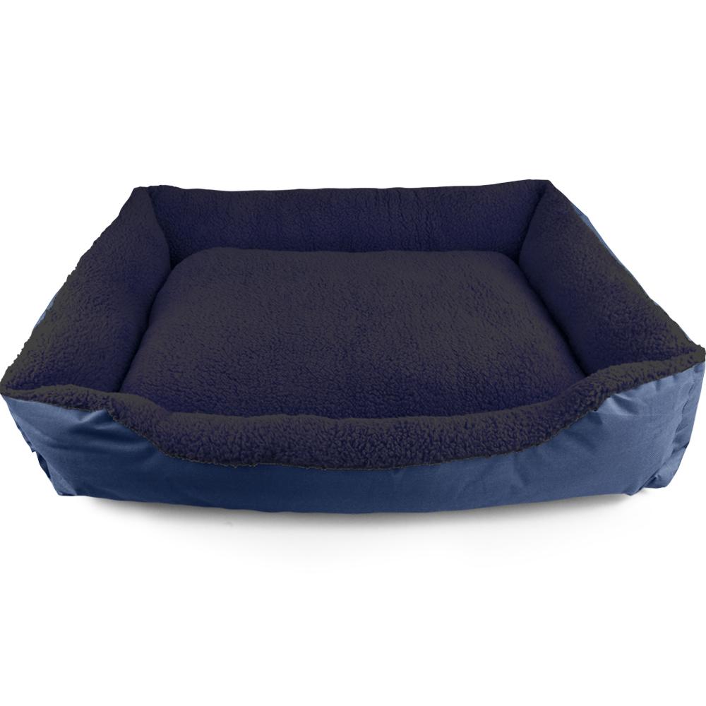 pet products Pet Bed Mattress Dog Cat Pad Mat Cushion Soft Winter Warm Large Blue