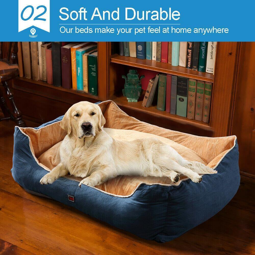 pet products Pet Bed Mattress Soft Warm Washable Xl Grey