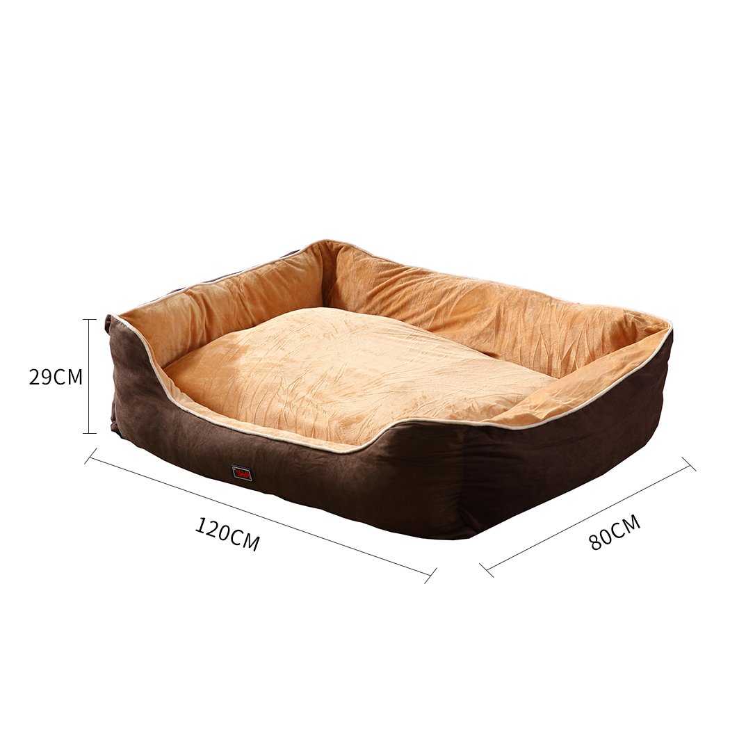 pet products Pet Bed Mattress Warm Washable 3Xl Brown