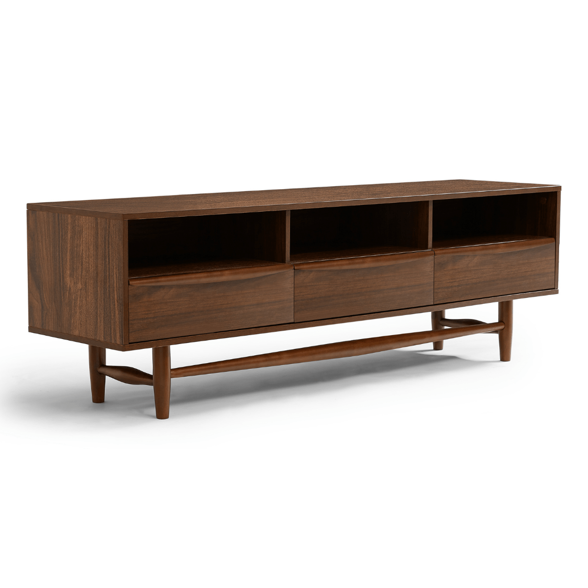 Pierre Walnut Tv Unit