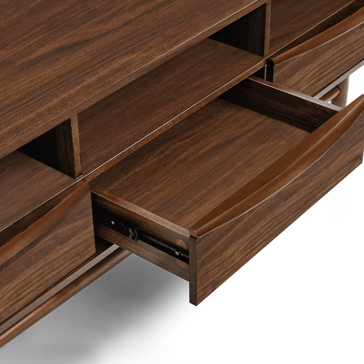 Pierre Walnut Tv Unit