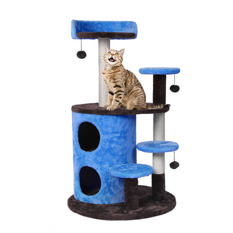 Play Pet Activity Kitty Bed-Blue