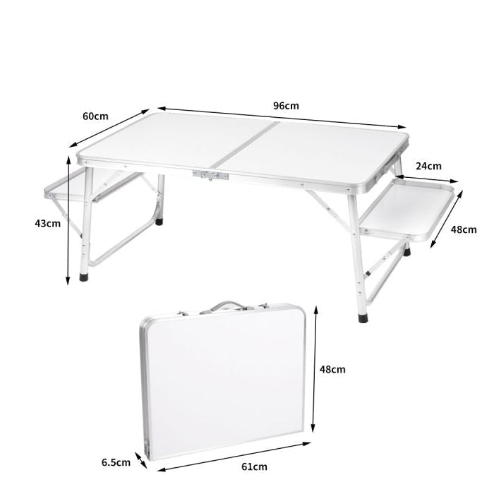 Portable Outdoor Aluminium Foldable Picnic BBQ Desk