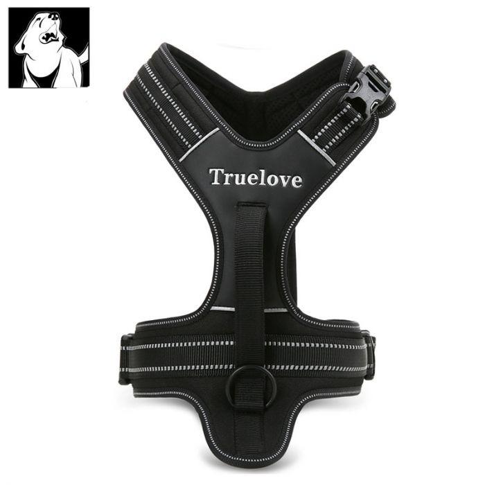 L Reflective Heavy Duty Harness Black