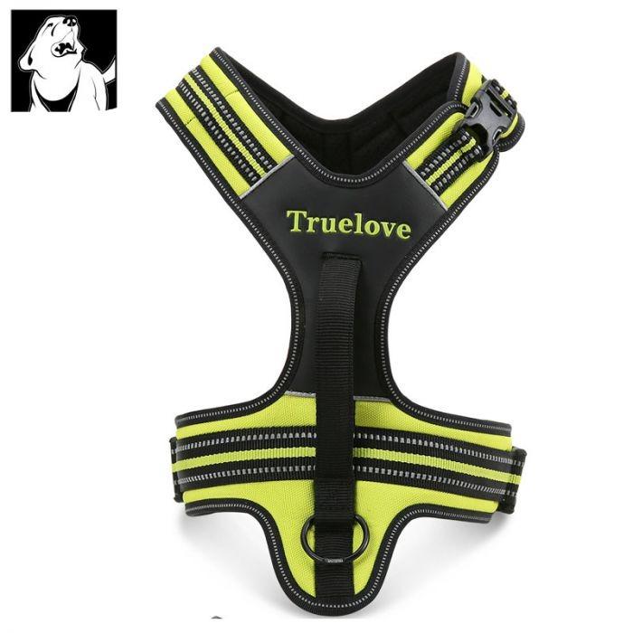 M Reflective Heavy Duty Harness Neon Yellow