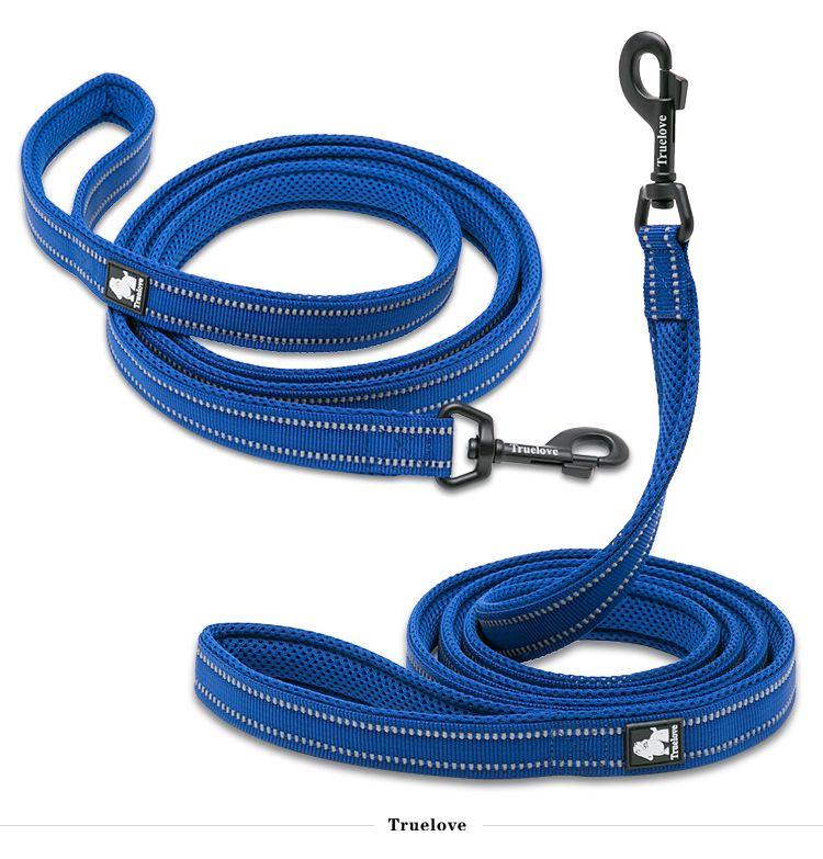 S Reflective Pet Leash 2 meters Royal Blue