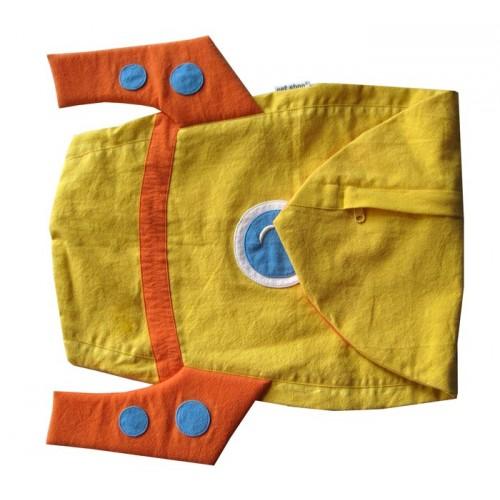 Toys Roket Cuddling Cushion Yellow