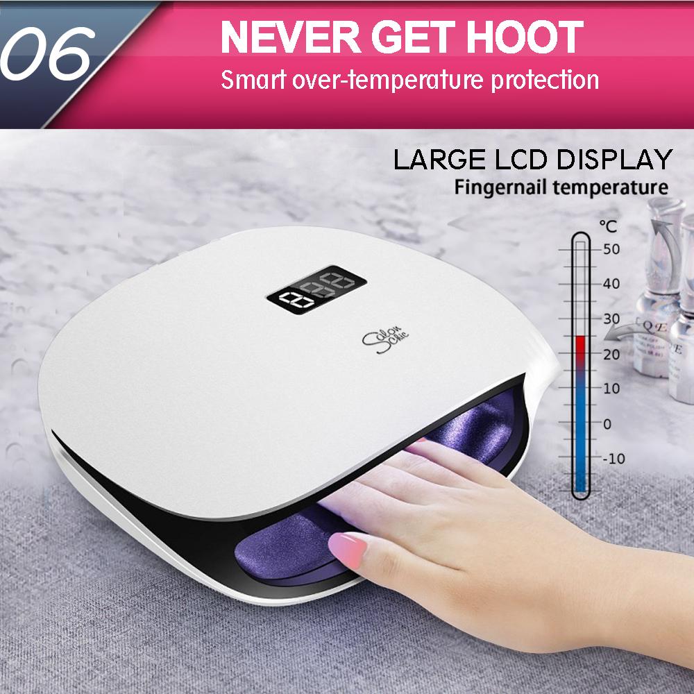 Beauty Products Salon LED Nail Gel Polish Dryer Manicure Sensor Light