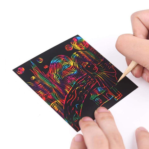 Scratch Art Notes Set