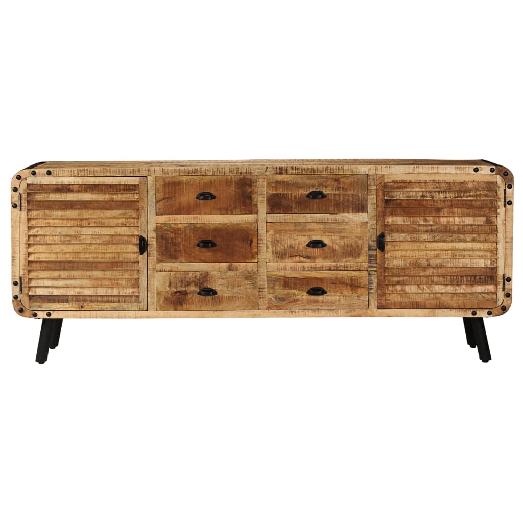 vidaxl145- Sideboard Solid Mango Wood 200x40x80 cm