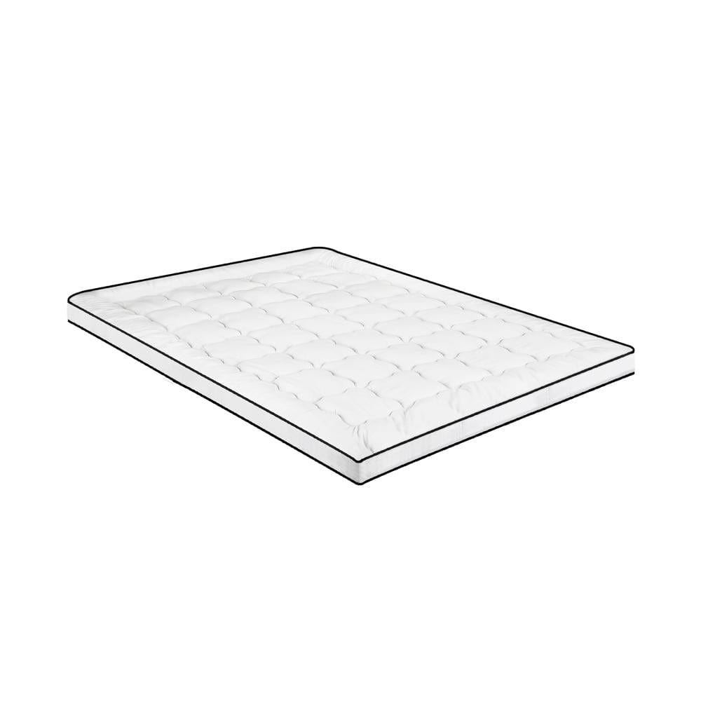 Simple Deals Pillowtop Mattress Topper Pad Microfibre Luxury Protector Cover Queen