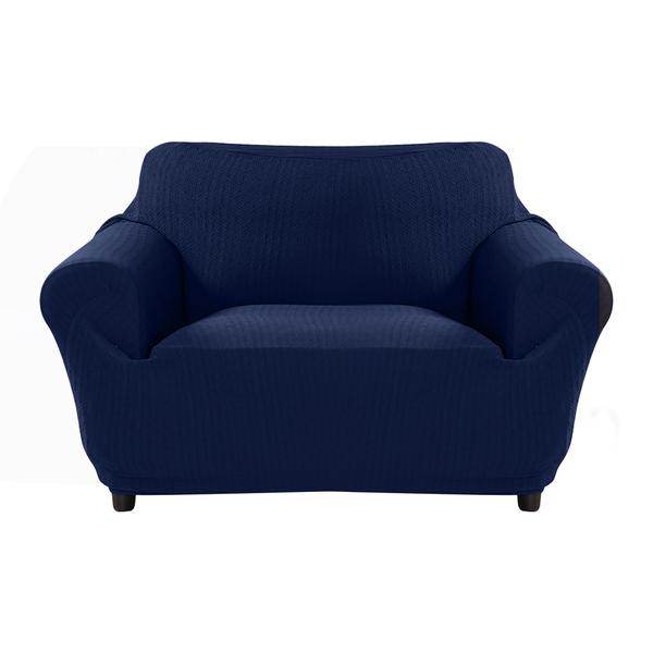 living room Slipcover Protector Couch Covers 2-Seater Navy