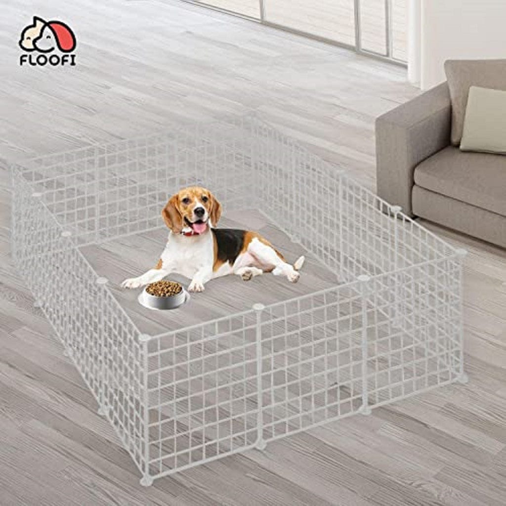 Small Pet Playpen White