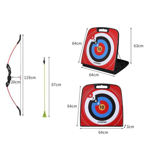 Soft Archery Set Kids Target Arrows Outdoor Game