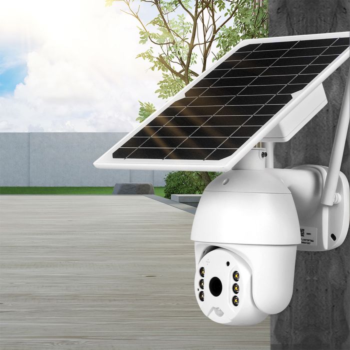 Solar Camera Security Wireless 1080P Power Rechargeable