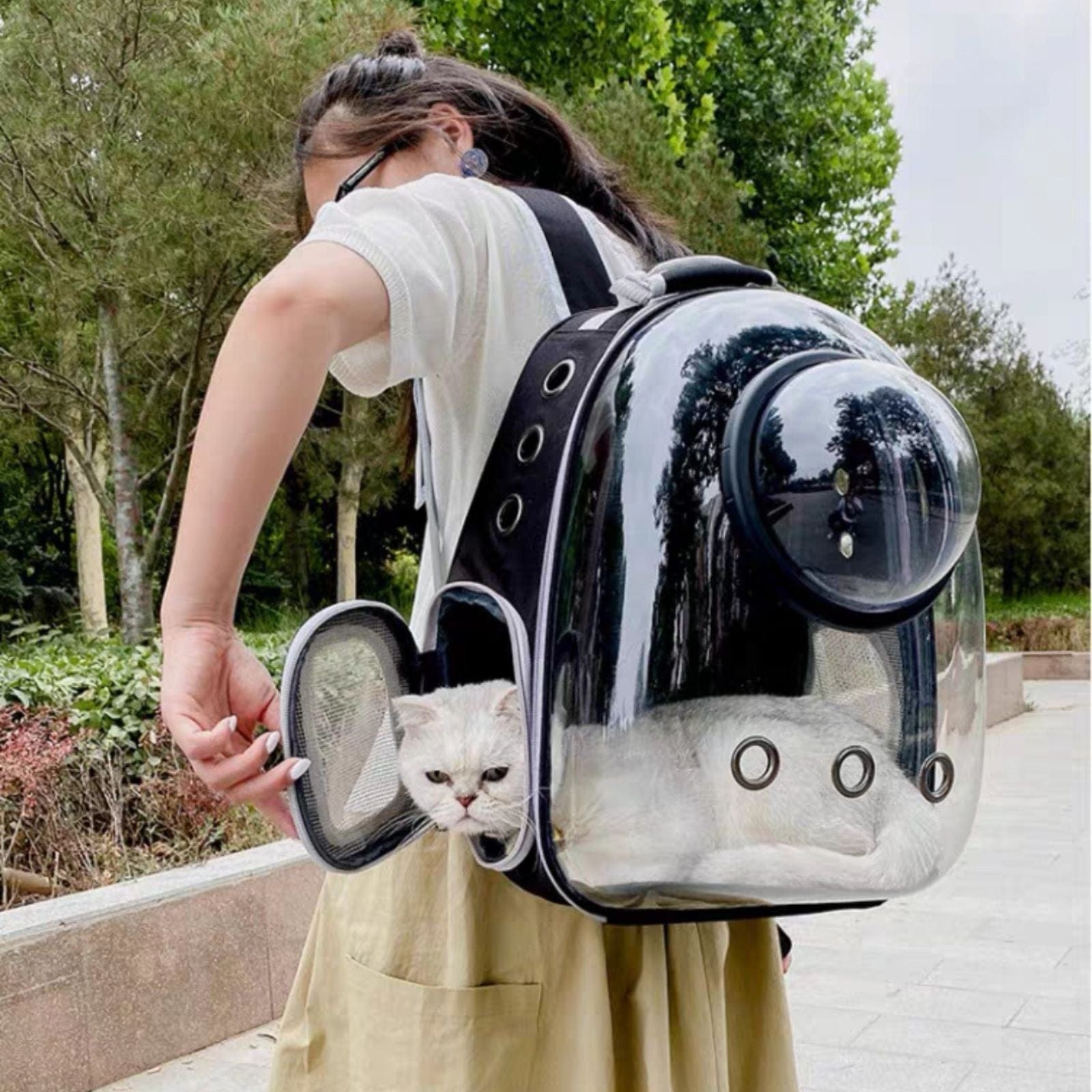 Space Capsule Backpack - Model 2 Black