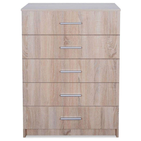 Storage Cabinet Chipboard Oak