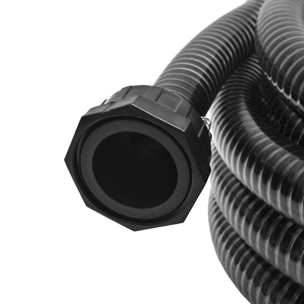 Suction Hose with Connectors 10 m 22 mm Black