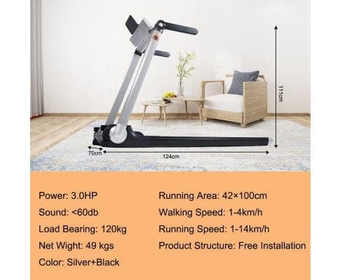 T20 Motorized Led Screen Running&Jogging Folding Portable Treadmill