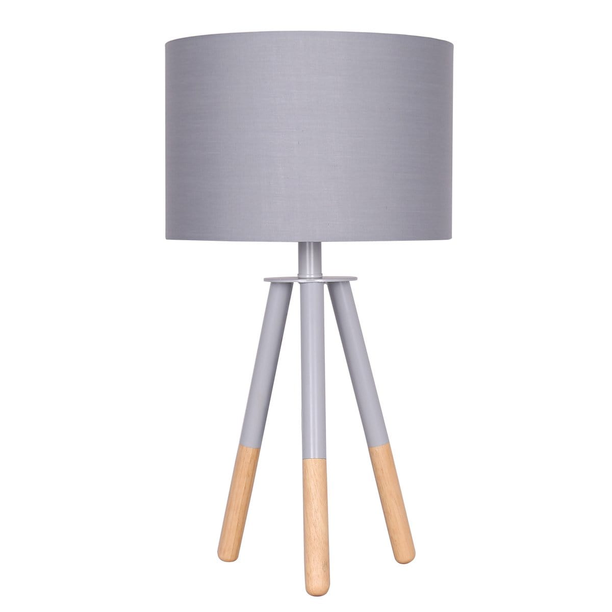 Tripod Desk Lamp In Metal & Wood Nordic Minimalist Light