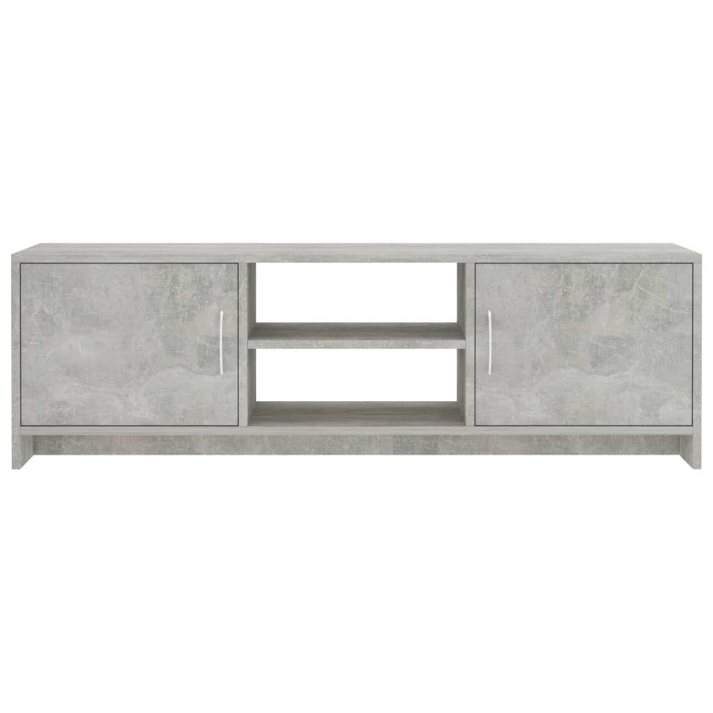 TV Cabinet Concrete Grey 120x30x37,5 cm Chipboard