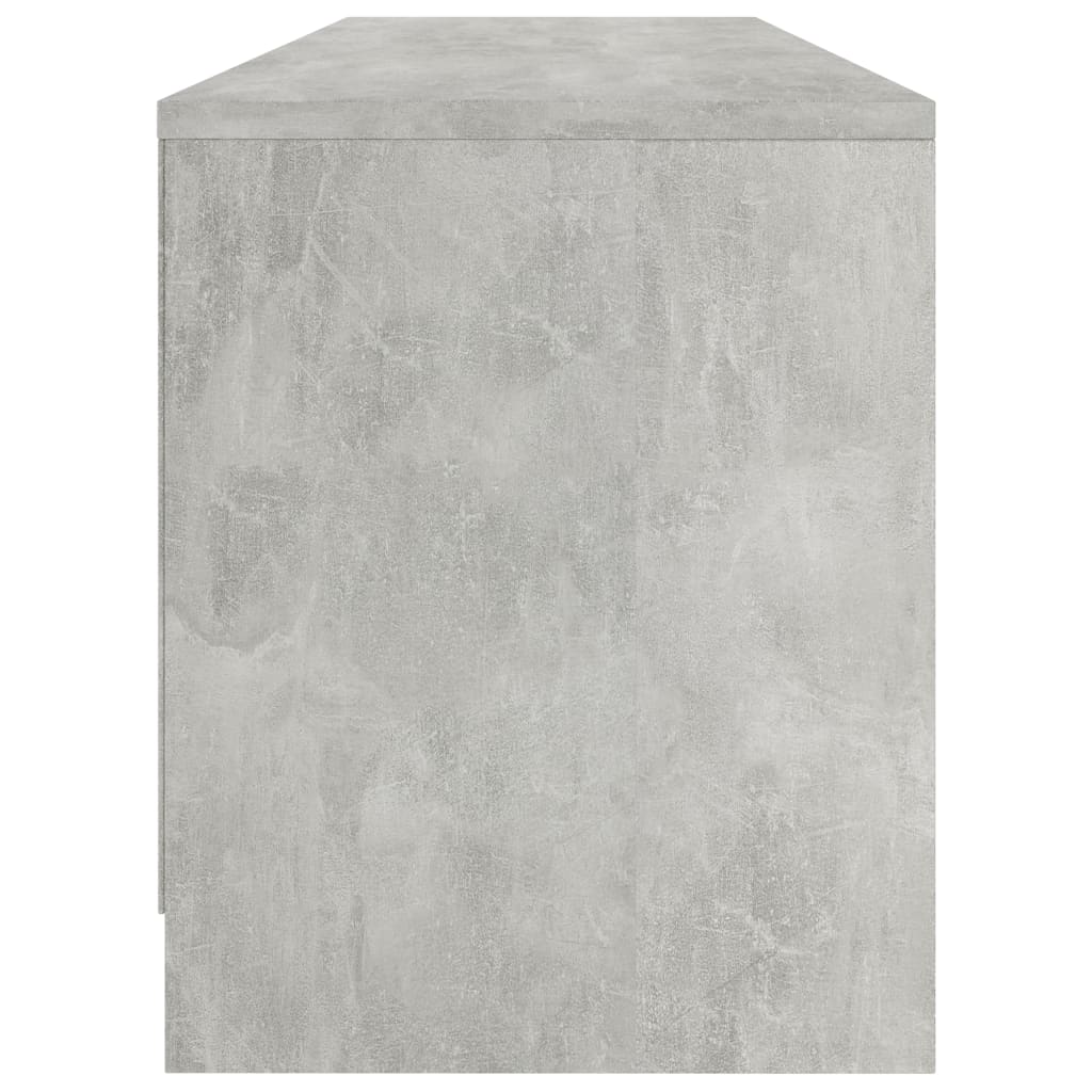 TV Cabinet Concrete Grey 120x30x37,5 cm Chipboard