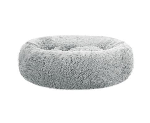 Light Grey Washable Pet Bed Dog Cat Calming Bed Medium 75cm White/Teal /Light Grey/Dark Grey/Pink /Charcoal