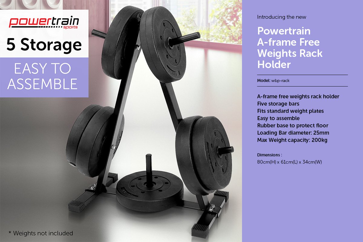 Weight Plates Storage Rack