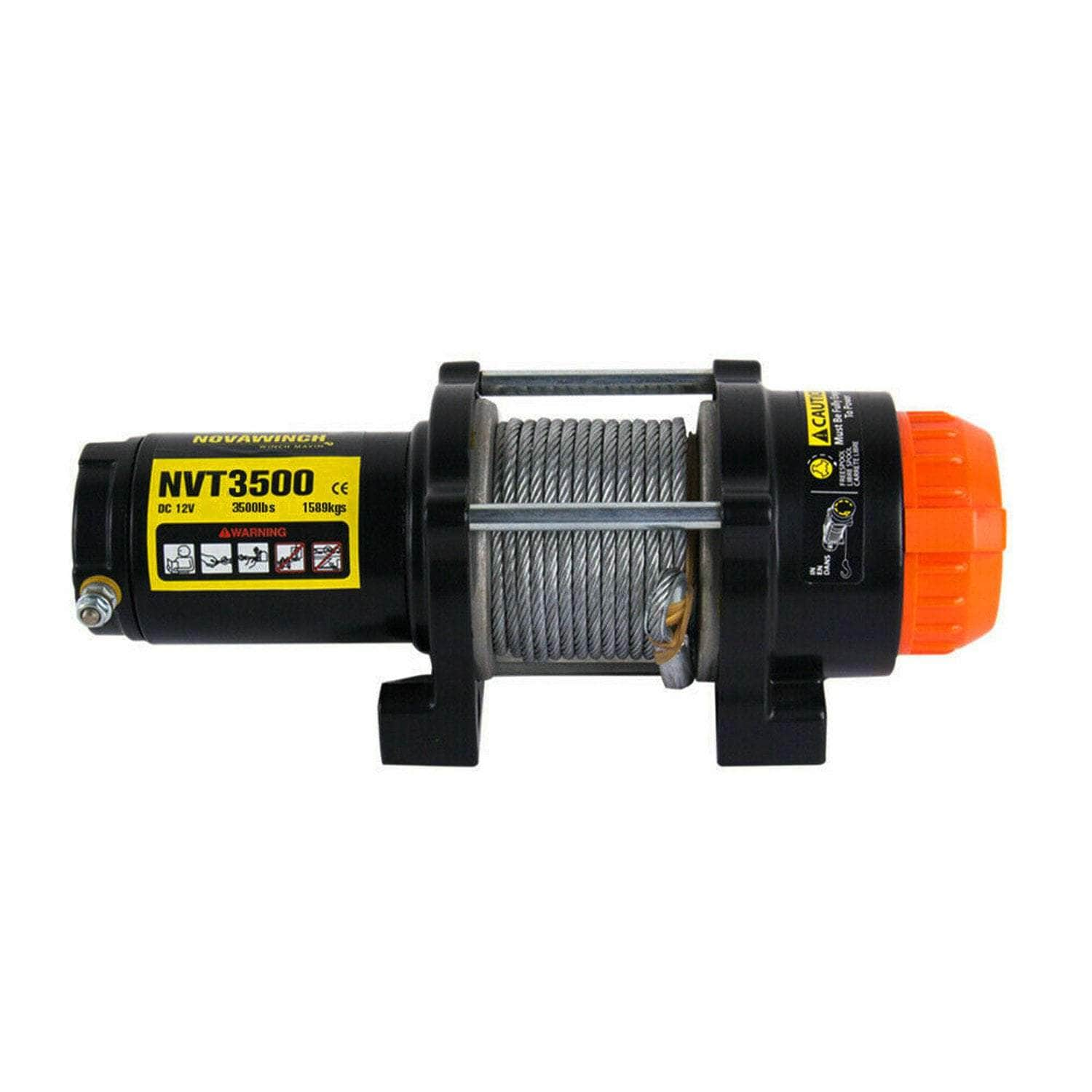 Winch T Series 12V Electric Winch 1133KG 2500LBS