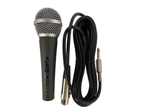 Wired Microphone 5M Xlr 1/4" Jack Cable Soft Case